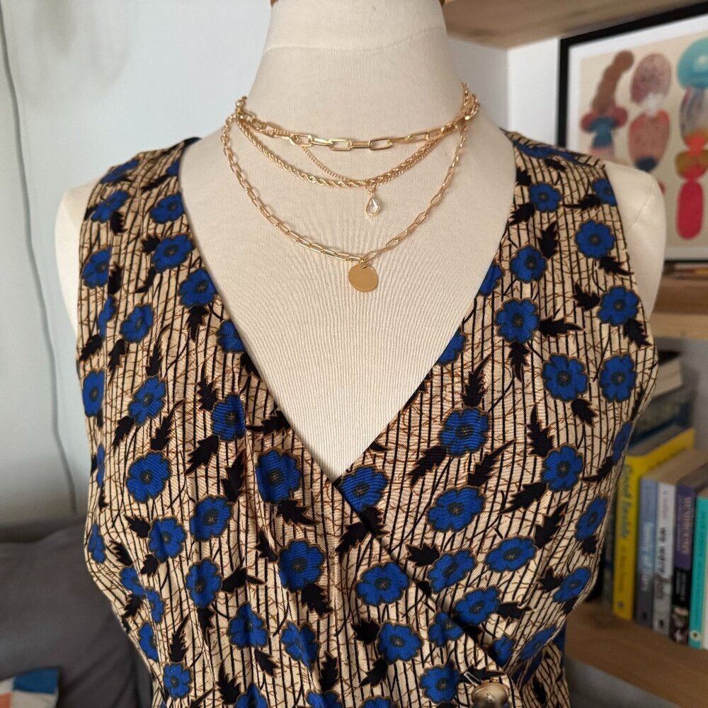 Vintage 90's Limited Wrap Dress
